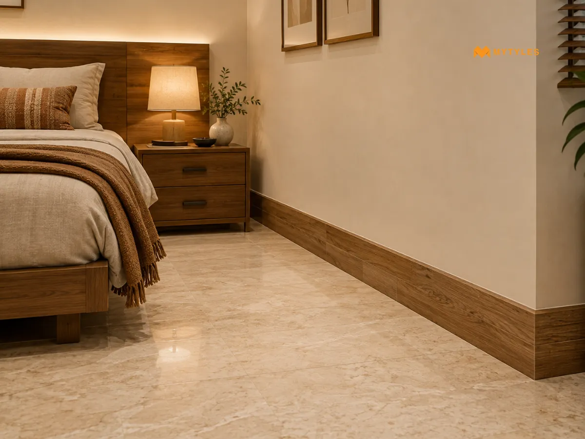 Wood-Look Skirting for Bedrooms